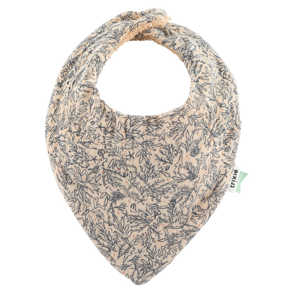 Bandana bib 3-pack mix - Lovely Leaves